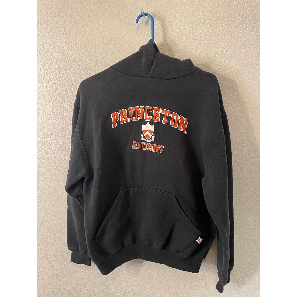 Vintage Russell Athletic Princeton University‎ Hoodie Sweatshirt Size M Alumni